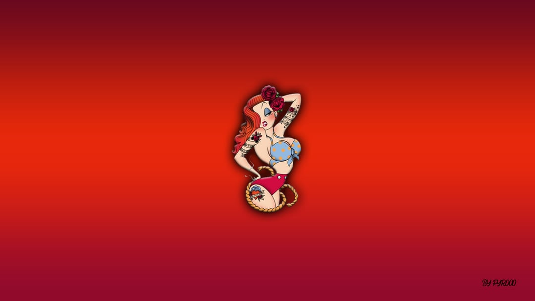 Sticker wallpaper by PYROOO