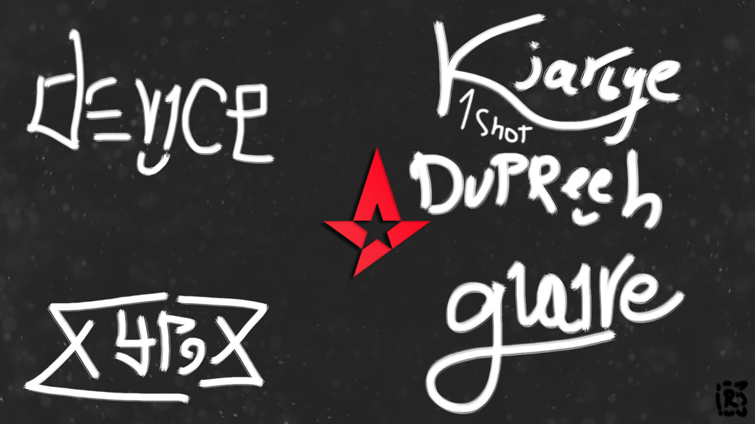 Astralis player autograph by Ronofar