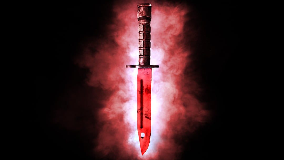 Bayonet Wallpaper - Ruby