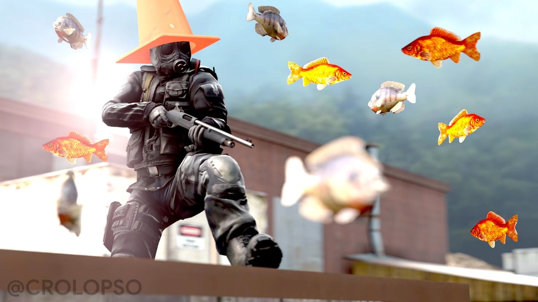 Crazy counter-terrorist