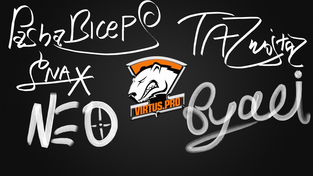 Virtus.Pro autograph by Ronofar
