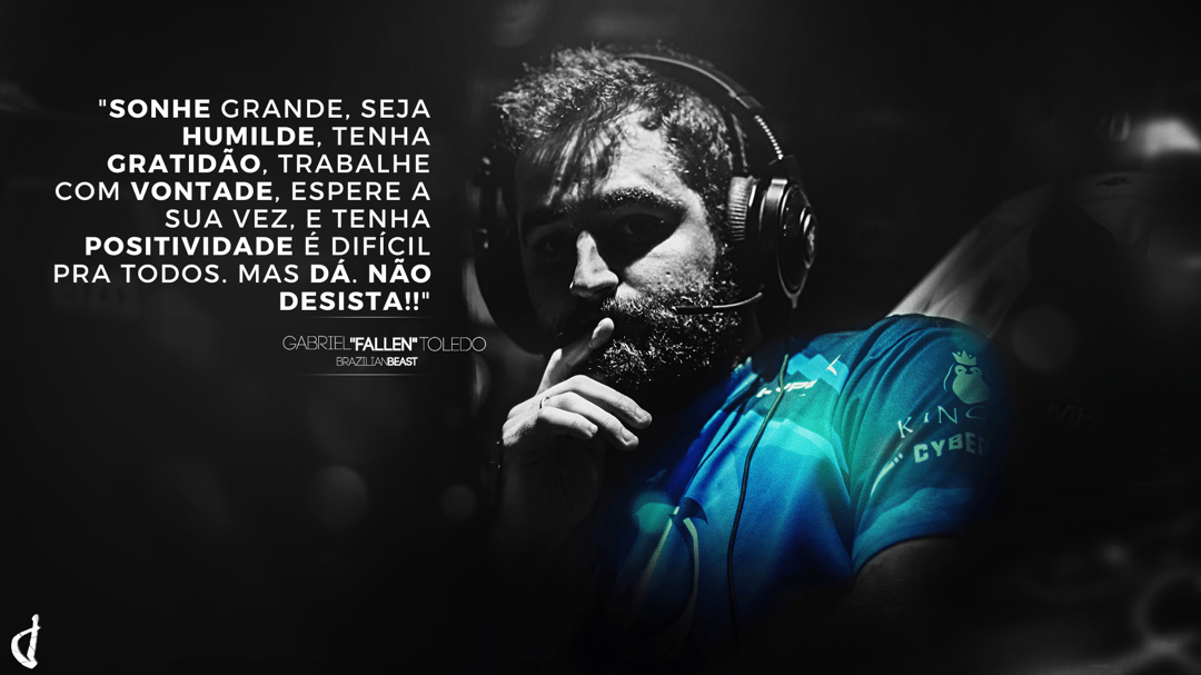 Frase/fala do Fallen