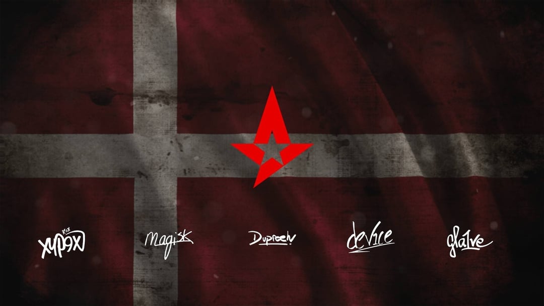 Astralis wallpaper with Autograpg by Ronofar