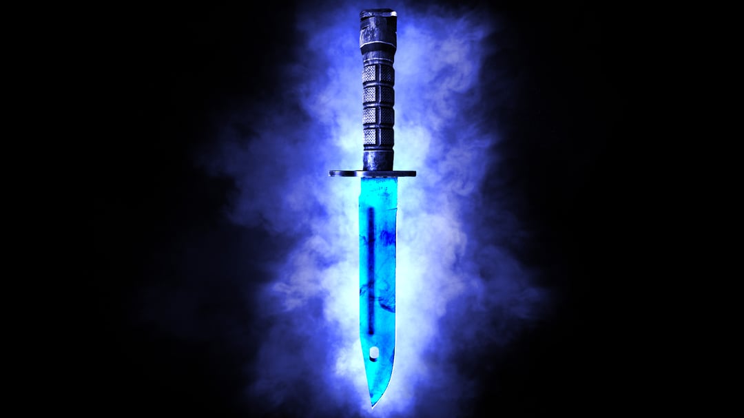Bayonet Wallpaper - Sapphire