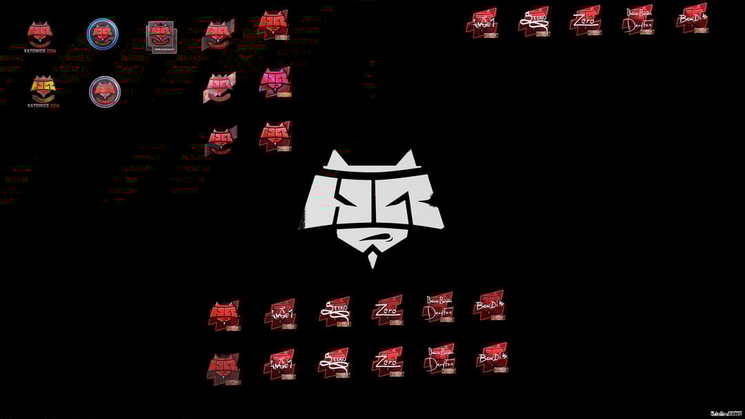 HellRasiers - all sticker by Ronofar