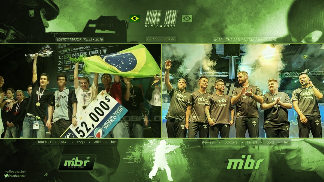 MIBR - The Return v.2 (logo <center>)