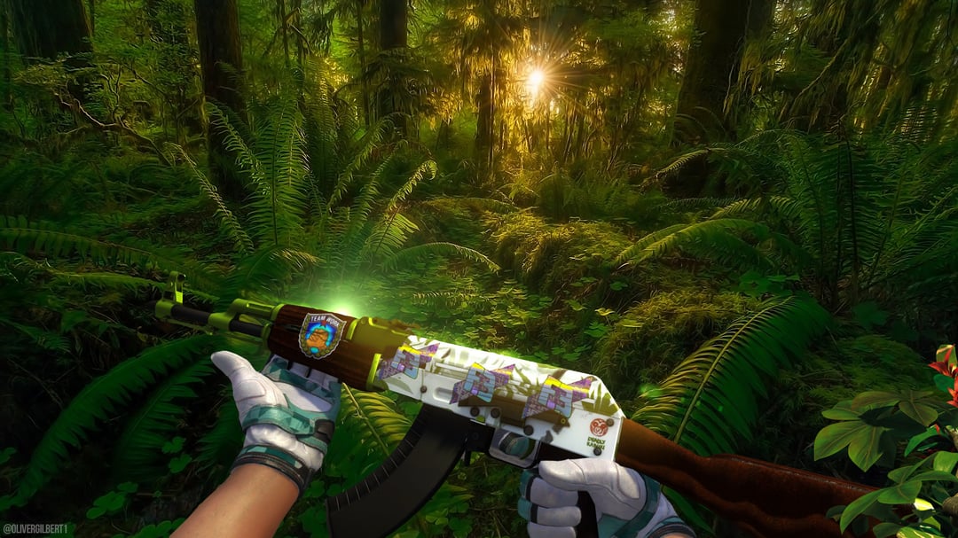 AK-47 | Hydroponic | Jungle Edit