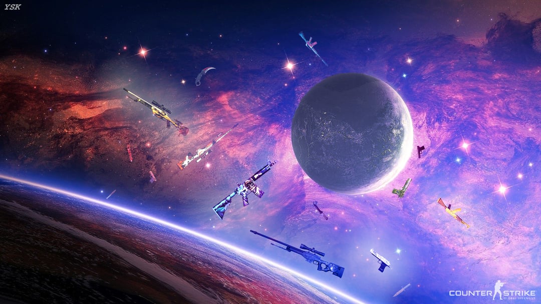 CSGO Space Wallpaper | 1080p