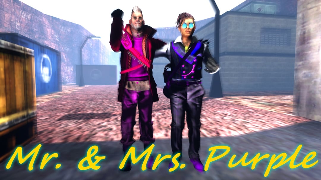 Mr. & Mrs. Purple