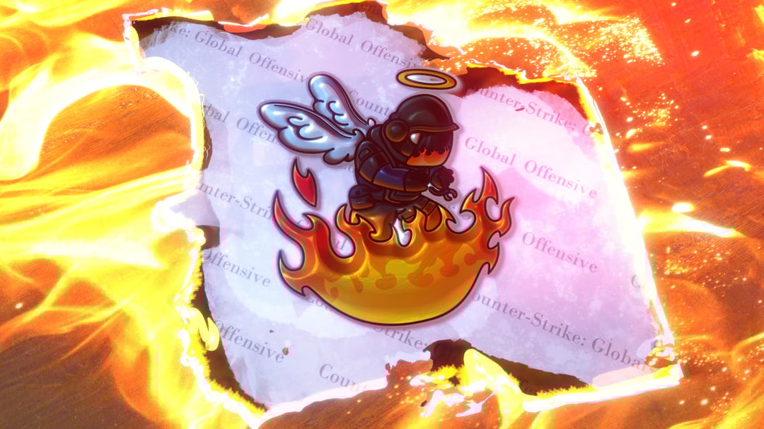 in the fire