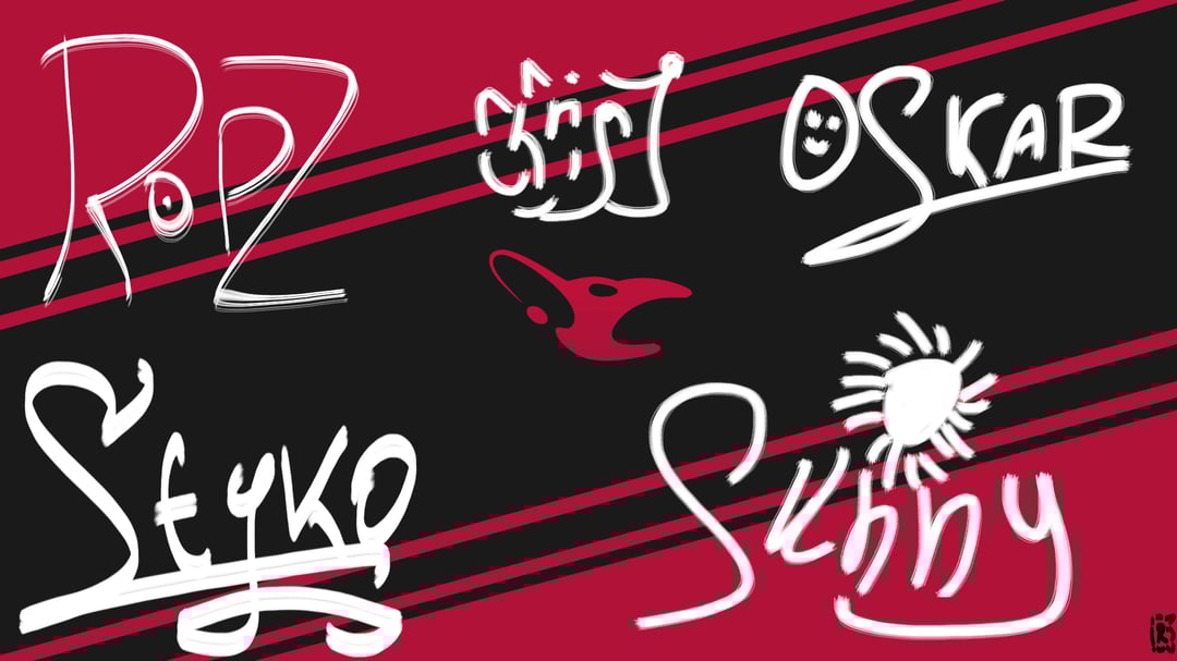 Mousesports autograph By Ronofar