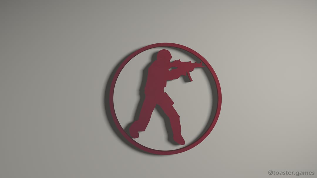CSGO Logo Pink