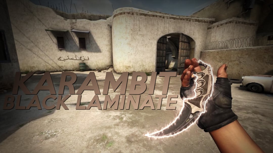 Karambit | Black Laminate