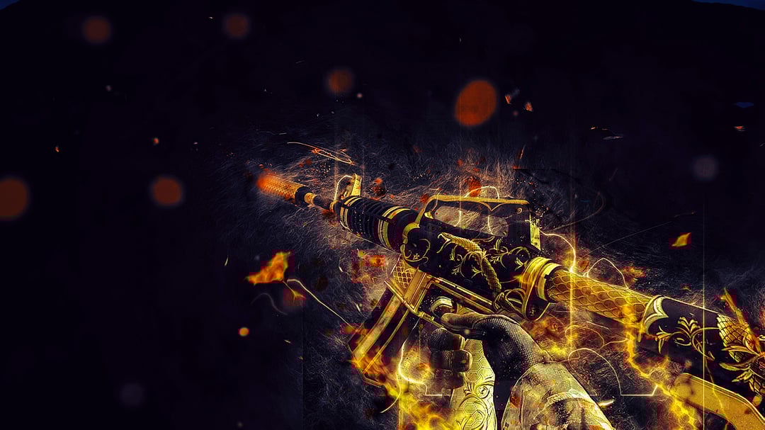 M4A1-S | Golden Coil