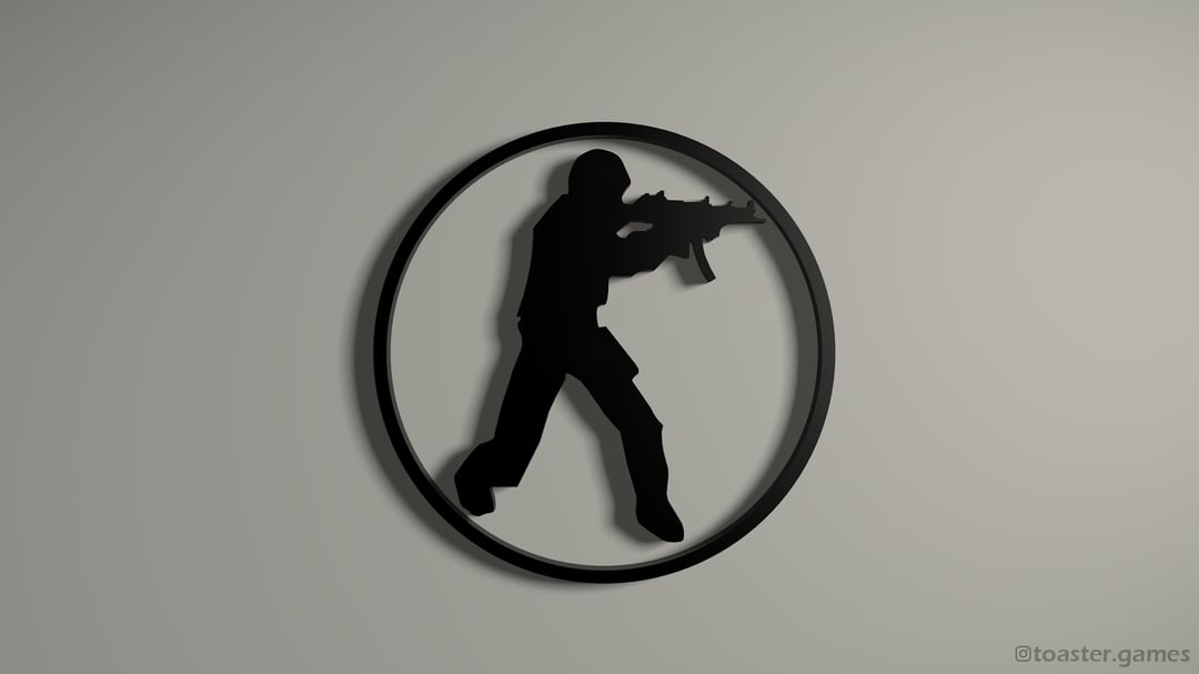 CSGO Logo Black