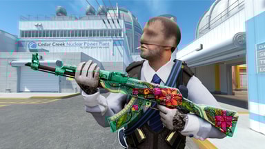 AGENT WITH AK47 Wild Lotus