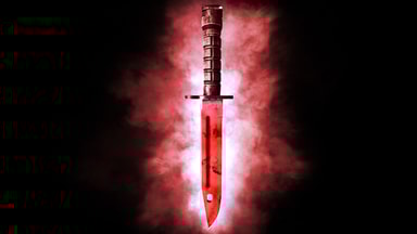Bayonet Wallpaper - Ruby