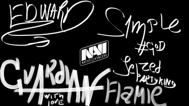 Na'vi autograph by Ronofar