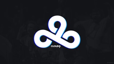 Cloud9 Double-Blue Wallpaper