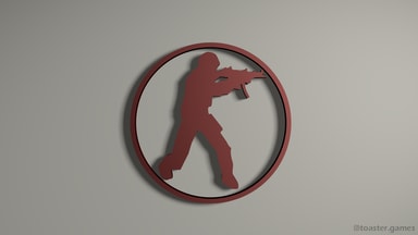 CSGO Logo red