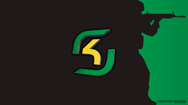 Black with logo - SK Gaming - Green