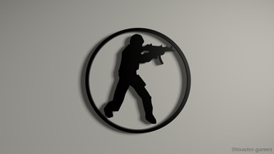 CSGO Logo Black